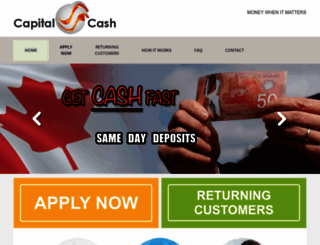 capitalcash.ca screenshot