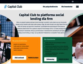 capitalclub.pl screenshot