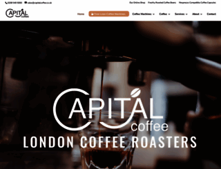 capitalcoffee.co.uk screenshot