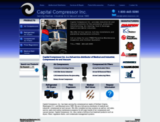 capitalcompressor.com screenshot