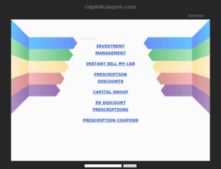 capitalcoupon.com screenshot