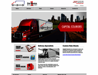 capitalcouriers.com screenshot