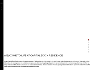 capitaldockresidence.ie screenshot