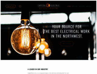 capitalelectricwa.com screenshot