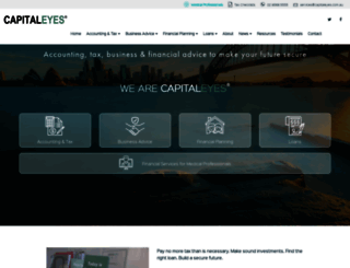 capitaleyes.com.au screenshot