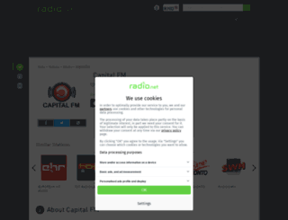 capitalfm.rad.io screenshot