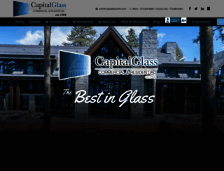 capitalglassonline.com screenshot