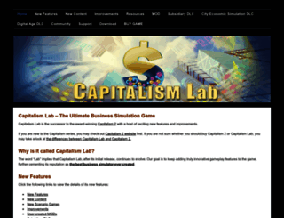 capitalism2.com screenshot