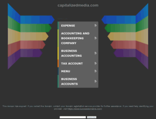 capitalizedmedia.com screenshot