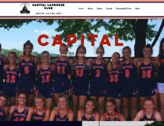 capitallacrosseclub.com screenshot