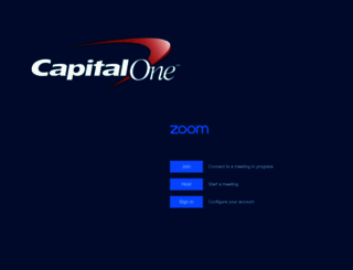 capitalone.zoom.us screenshot