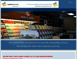 capitalpaintcenters.com screenshot