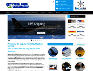 capitalpostalmailbox.com screenshot