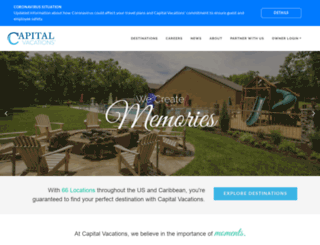 capitalresortsgroup.com screenshot