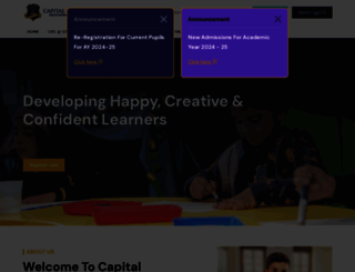capitalschoolbahrain.com screenshot