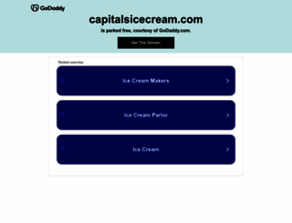 capitalsicecream.com screenshot