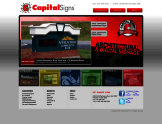 capitalsigns.com screenshot