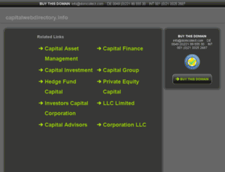 capitalwebdirectory.info screenshot