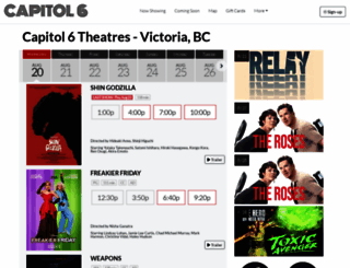 capitol6.ca screenshot