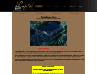 capitolautoparts.com screenshot