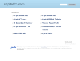capitolfm.com screenshot