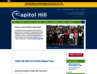 capitolhill.spps.org screenshot