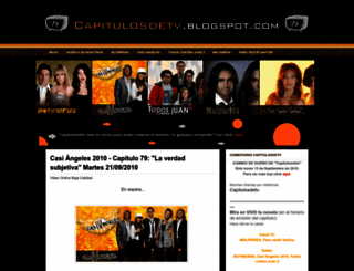 capitulosdetv.blogspot.com screenshot