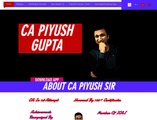 capiyush.online screenshot
