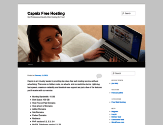 capnix.wordpress.com screenshot