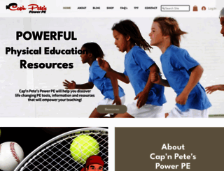 capnpetespowerpe.com screenshot