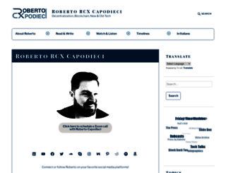 capodieci.com screenshot