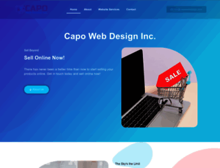 capowebdesign.com screenshot