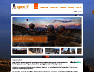 cappadocianguide.com screenshot