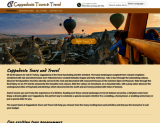 cappadociatoursandtravel.com screenshot