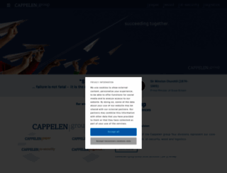 cappelen-group.com screenshot