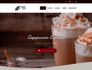 cappuccinoexpresstx.net screenshot