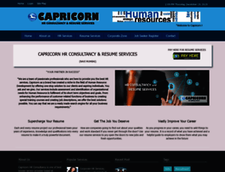 capricornhrconsultancy.com screenshot