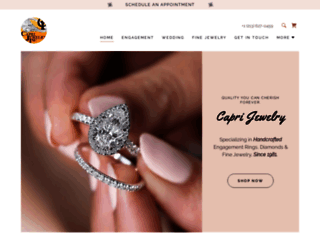 caprijewelryinc.com screenshot