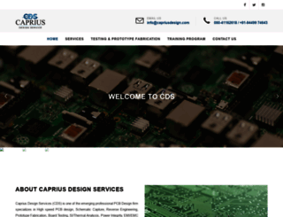 capriusdesign.com screenshot
