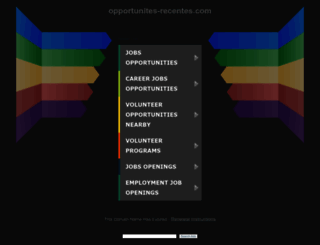 capsante.opportunites-recentes.com screenshot