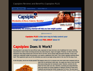 capsiplexreviewsx.weebly.com screenshot