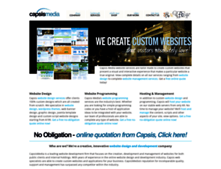 capsismedia.com screenshot