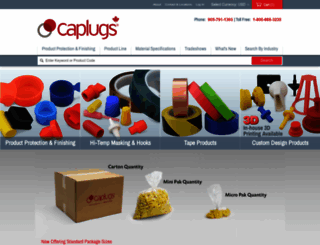 capsnplugs.com screenshot