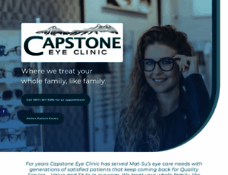 capstoneeyeclinic.com screenshot