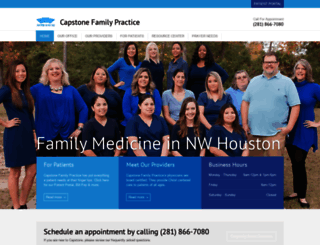 capstonefamilypractice.com screenshot