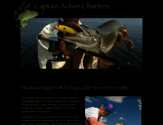 captainactioncharters.com screenshot