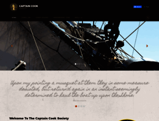 captaincooksociety.com screenshot