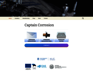 captaincorrosion.com screenshot