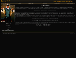 captainkirksguideservice.com screenshot