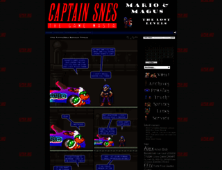 captainsnes.com screenshot